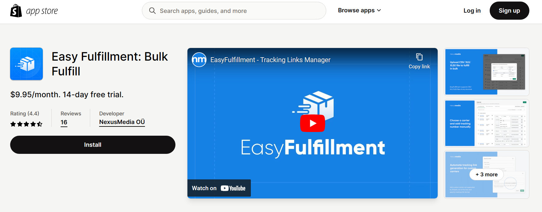 tracking app shopify